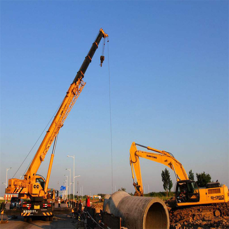 五莲25吨吊车吊8吨,最远吊多少米